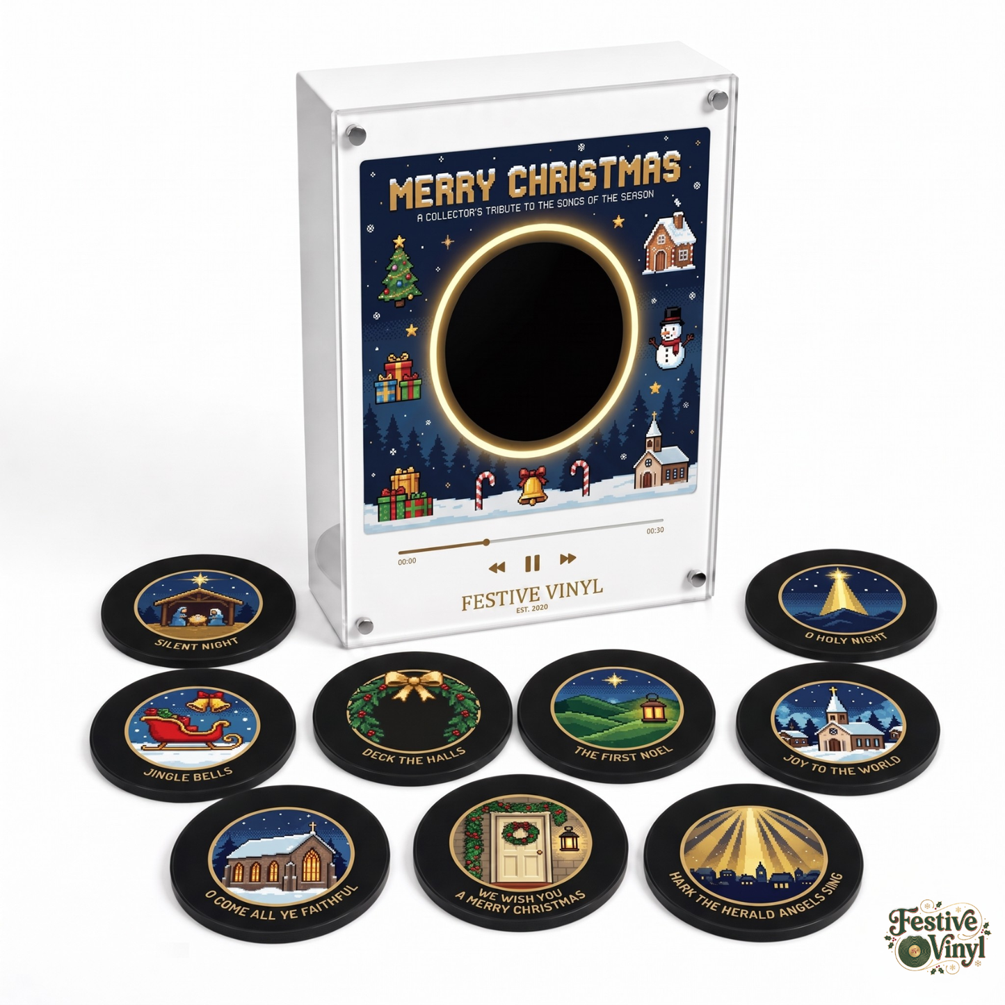 FestiveVinyl™ The 9-Song Holiday Set